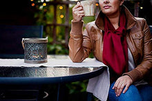 Load image into Gallery viewer, Great Natural Alpaca 100% baby alpaca scarf granat color - GreatNaturalAlpaca