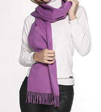 Load image into Gallery viewer, Great Natural Alpaca 100% Baby Alpaca scarf purple colour - GreatNaturalAlpaca