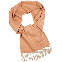 Load image into Gallery viewer, Great Natural Alpaca 100% baby alpaca scarf, camel color - GreatNaturalAlpaca