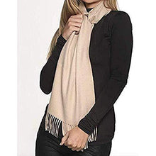 Load image into Gallery viewer, Great Natural Alpaca I 100% baby alpaca scarf I beige colour - GreatNaturalAlpaca
