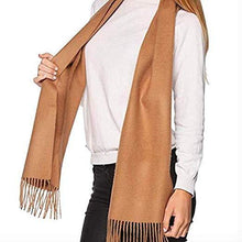 Load image into Gallery viewer, Great Natural Alpaca 100% Super Baby Alpaca scarf camel - GreatNaturalAlpaca
