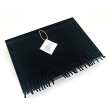 Load image into Gallery viewer, Great Natural Alpaca 100% Super Baby Alpaca scarf black colour - GreatNaturalAlpaca