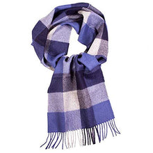 Load image into Gallery viewer, Great Natural Alpaca 100% baby alpaca scarf blue color - GreatNaturalAlpaca