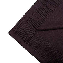 Load image into Gallery viewer, Great Natural Alpaca 100% baby alpaca scarf black color - GreatNaturalAlpaca