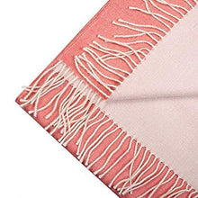 Load image into Gallery viewer, Great Natural Alpaca 100% Baby Alpaca scarf pink-white colour - GreatNaturalAlpaca