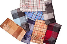 Load image into Gallery viewer, Great Natural Alpaca 100% baby alpaca scarf, blue colour - GreatNaturalAlpaca