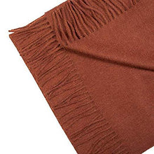 Load image into Gallery viewer, Great Natural Alpaca 100% baby alpaca scarf chocolate brown color - GreatNaturalAlpaca