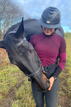 Load image into Gallery viewer, ENERGY fuchsia unisex thermal women's blouse