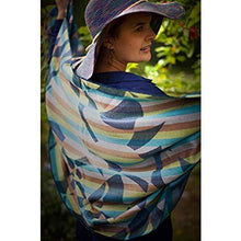 Load image into Gallery viewer, Handwoven baby alpaca silk blend shawl - Peruvian artisan craft