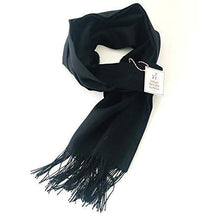 Load image into Gallery viewer, Black handmade alpaca shawl - Premium hypoallergenic baby alpaca silk blend