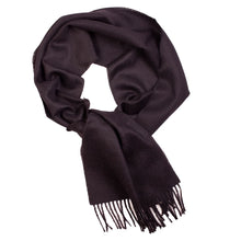 Load image into Gallery viewer, Black alpaca scarf texture detail - Soft royal baby alpaca wool