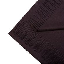 Load image into Gallery viewer, Handwoven royal baby alpaca wool scarf in black - Peruvian artisan craft