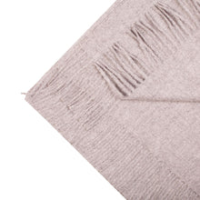 Load image into Gallery viewer, Grey alpaca scarf texture detail - Soft baby alpaca wool