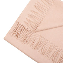 Load image into Gallery viewer, Pink alpaca scarf texture detail - Soft baby alpaca wool