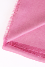 Load image into Gallery viewer, Pink coral alpaca shawl texture detail - Soft baby alpaca silk blend