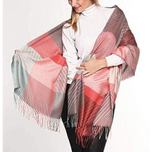 Load image into Gallery viewer, Red handmade alpaca shawl - Premium hypoallergenic baby alpaca silk blend
