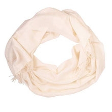 Load image into Gallery viewer, White baby alpaca silk blend shawl - Handmade in Peru | Great Natural Alpaca