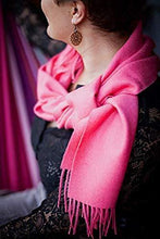 Load image into Gallery viewer, Great Natural Alpaca 100% Baby Alpaca scarf pink colour - GreatNaturalAlpaca