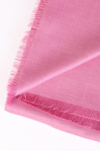 Alpaca Royal wool and silk blend coral pink shawl