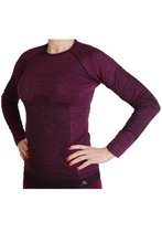 Load image into Gallery viewer, LANA dark pink unisex merino wool thermal blouse