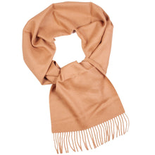 Load image into Gallery viewer, Alpaca wool camel Royal scarf