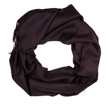 Load image into Gallery viewer, Alpaca wool and silk black shawl - GreatNaturalAlpaca