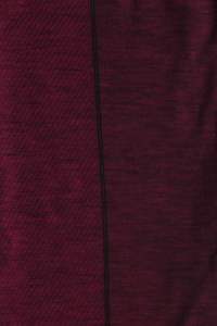 LANA dark pink unisex merino wool thermal blouse